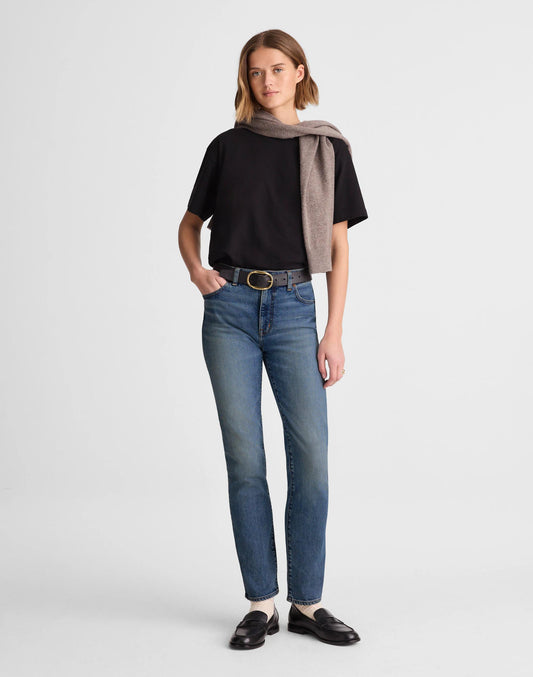 The Petite Jules Slim-Straight Jean