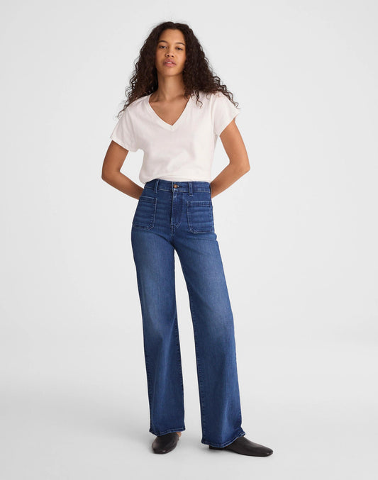 The Petite Emmy Wide-Leg Jean