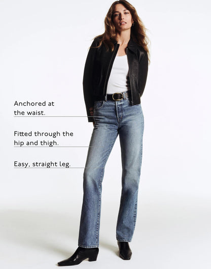 The Tall Longline Straight Jean