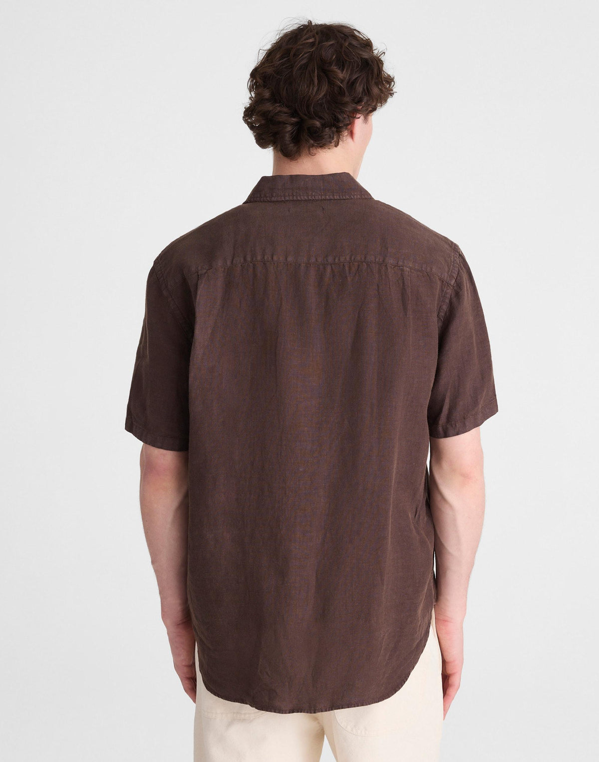 The Allday Short-Sleeve Shirt in Linen