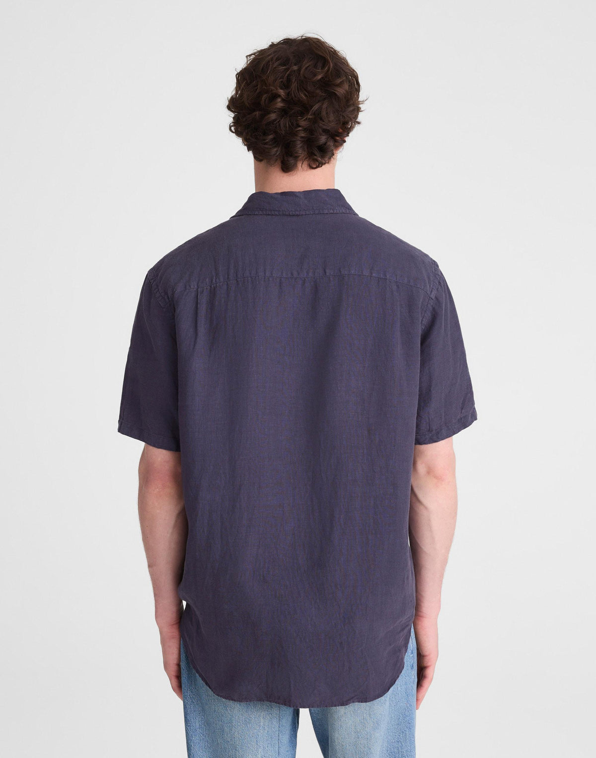 The Allday Short-Sleeve Shirt in Linen