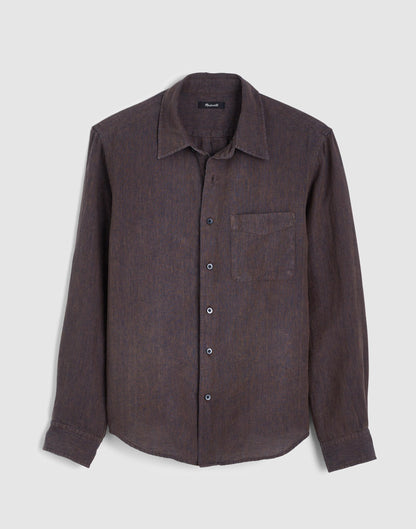 Button-Up Shirt in Linen