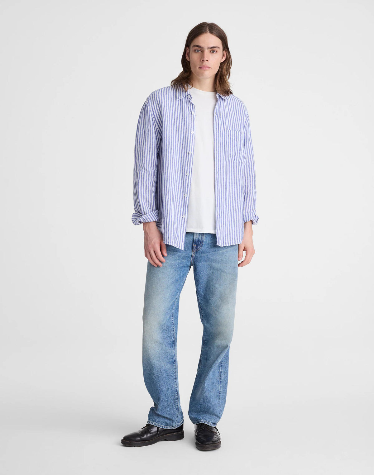 Button-Up Shirt in Linen