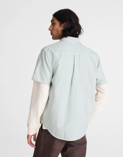 Short-Sleeve Single-Pocket Shirt in Allday Oxford