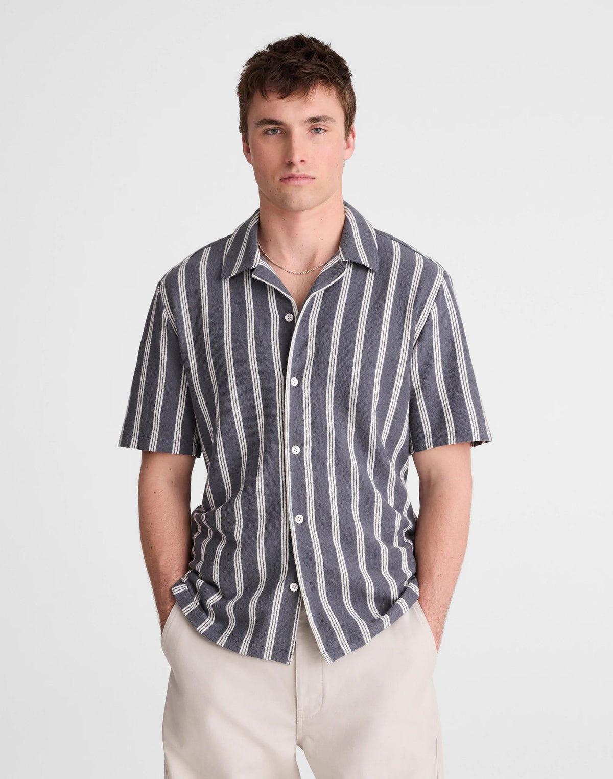 The Camp Shirt in Seaport Terry