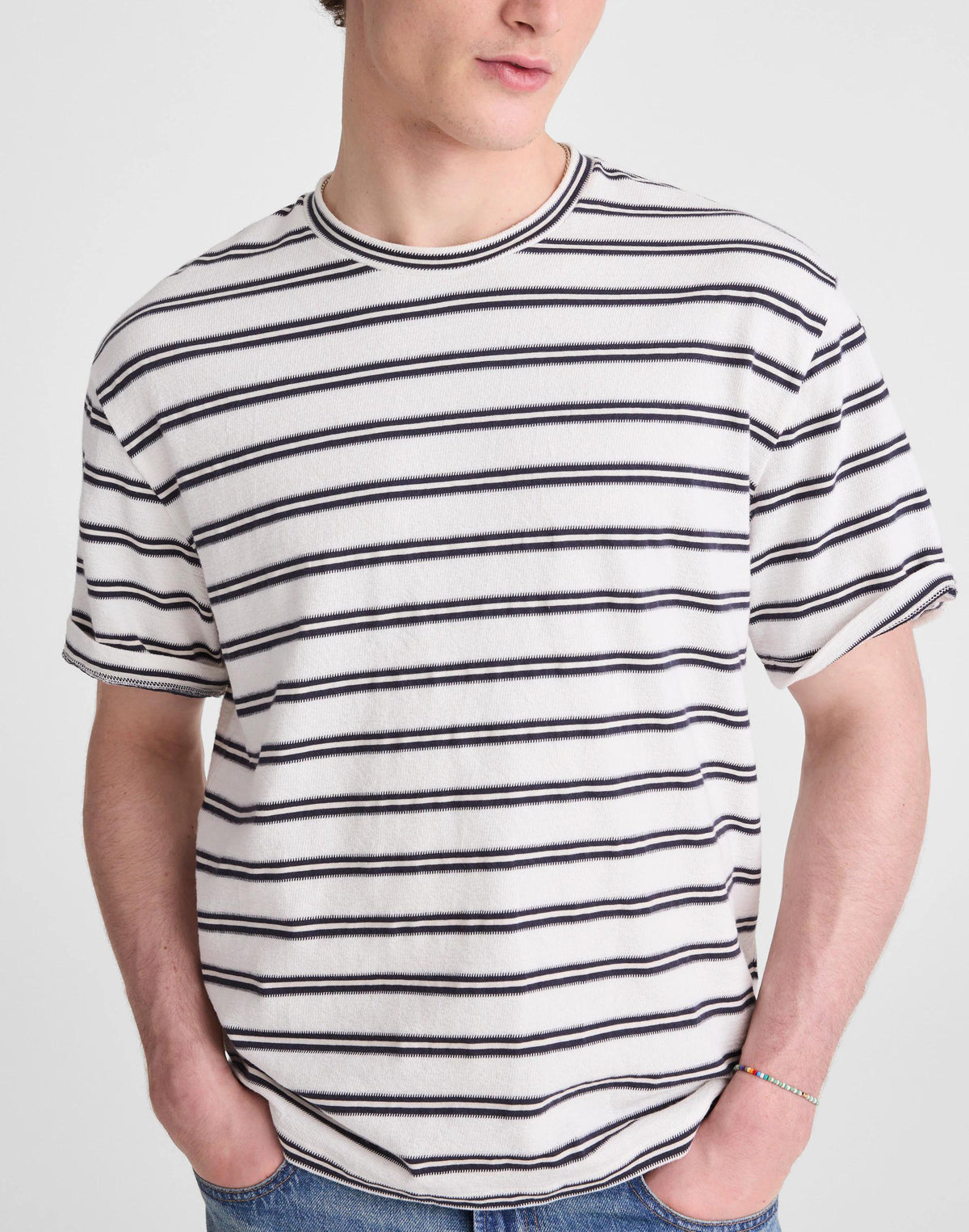 The Vintage Tee in Jacquard