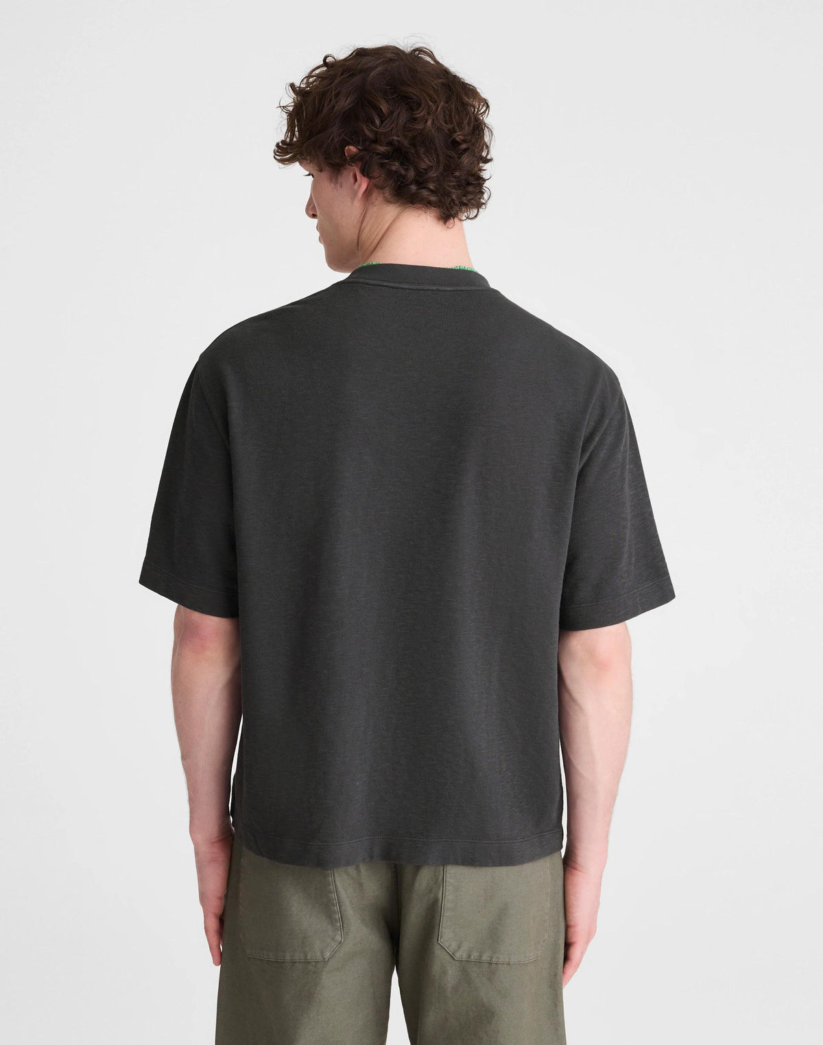 Boxy Pocket Tee in Weekend Slub