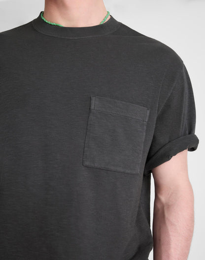 Boxy Pocket Tee in Weekend Slub