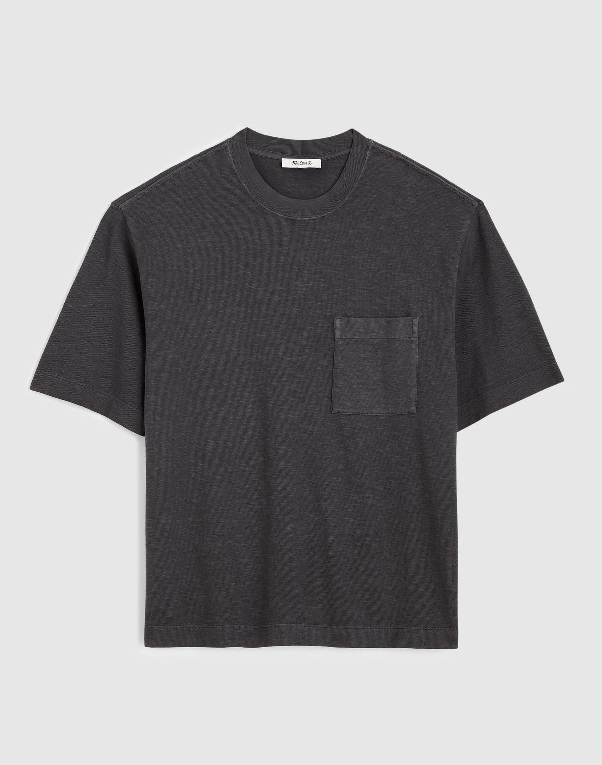 Boxy Pocket Tee in Weekend Slub