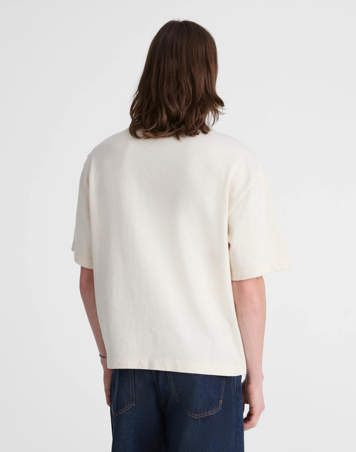 Boxy Pocket Tee in Weekend Slub