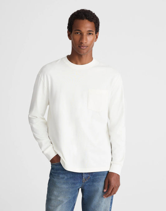 The Long-Sleeve Vintage Pocket Tee