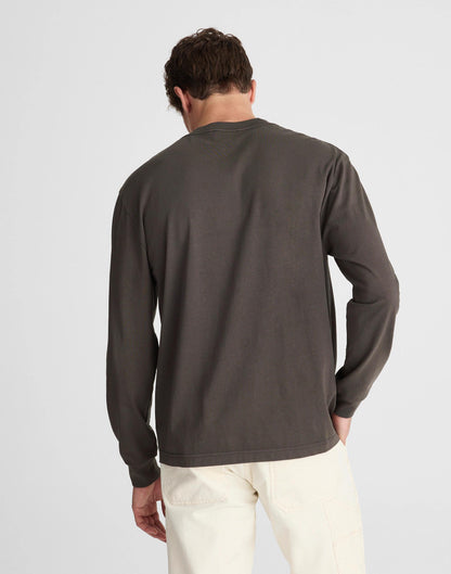 The Long-Sleeve Vintage Pocket Tee