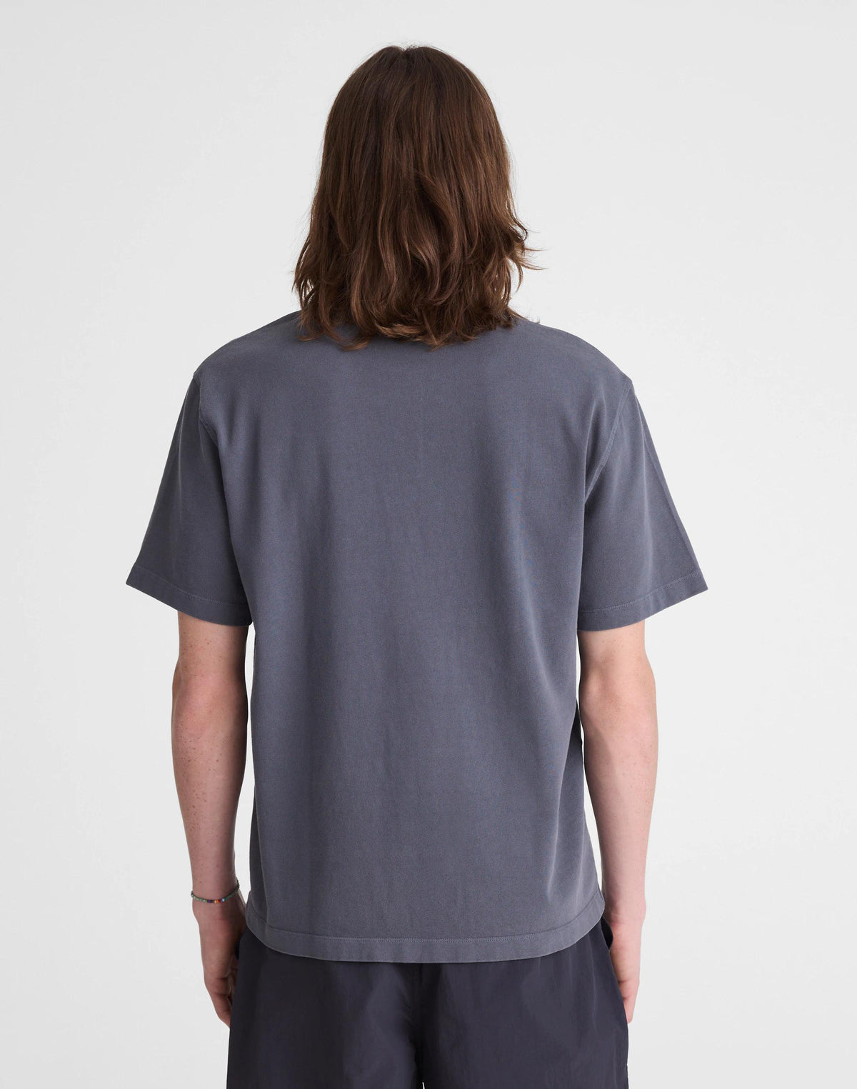 Short-Sleeve Compact-Knit Polo