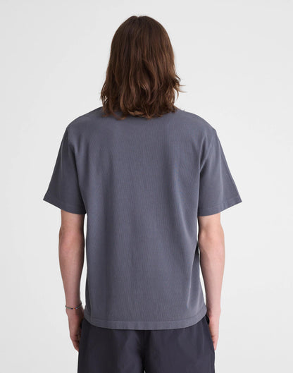 Short-Sleeve Compact-Knit Polo