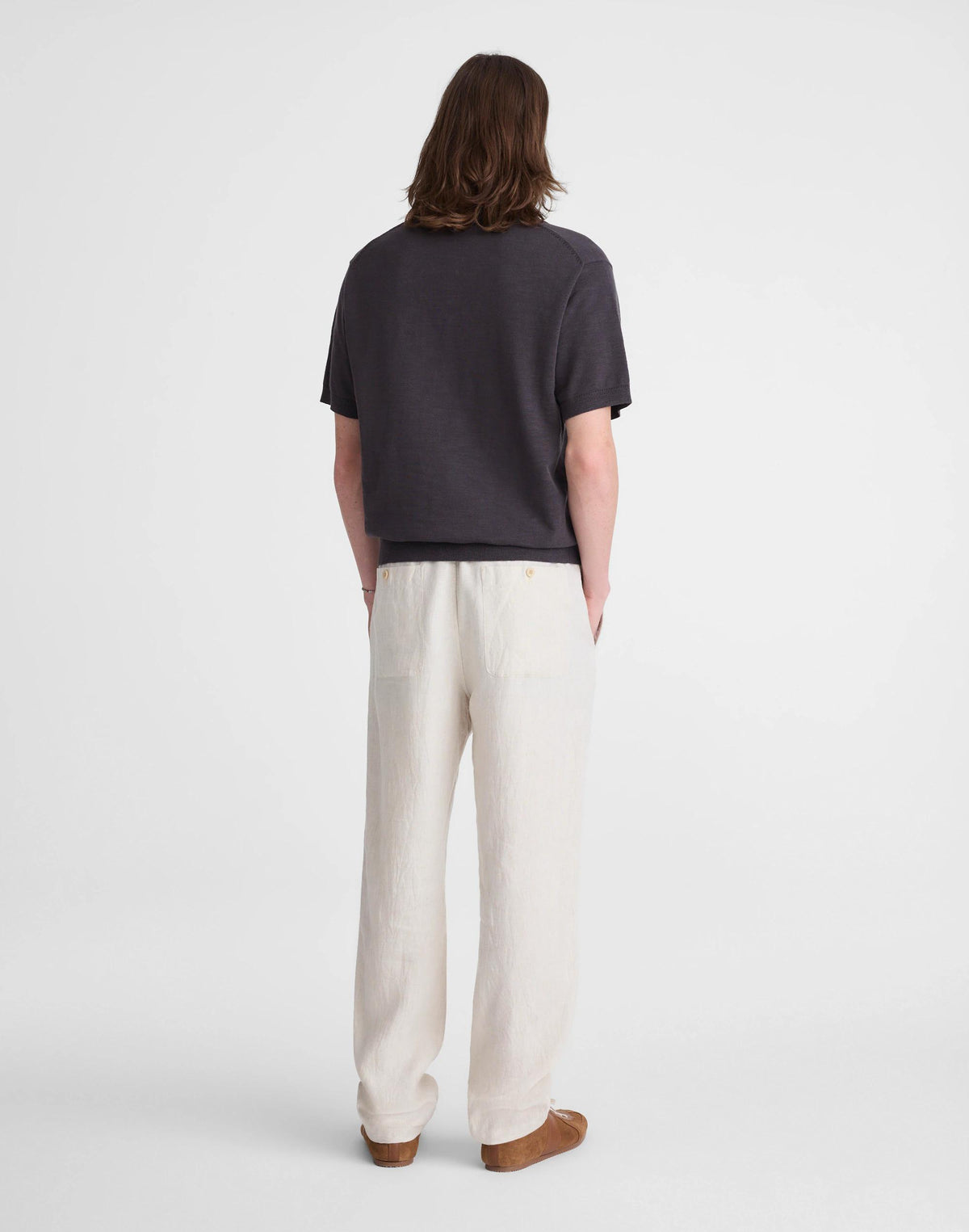 Pull-On Pant in Linen