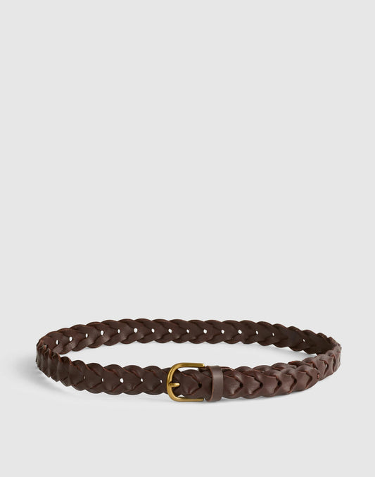 Linked Leather Belt