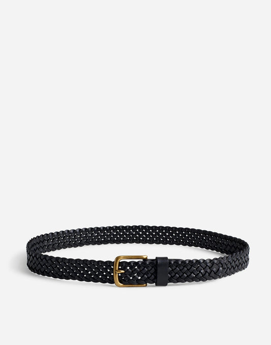 Woven Leather Belt