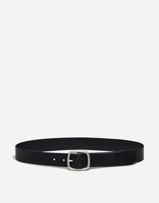 Leather Center-Bar Belt