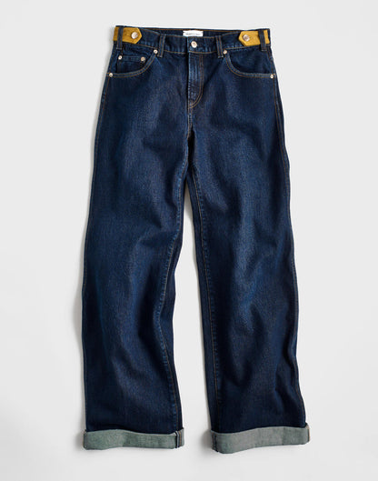 Madewell x Benjamin Talley Smith The Coolidge Low-Rise Wide-Leg Jean