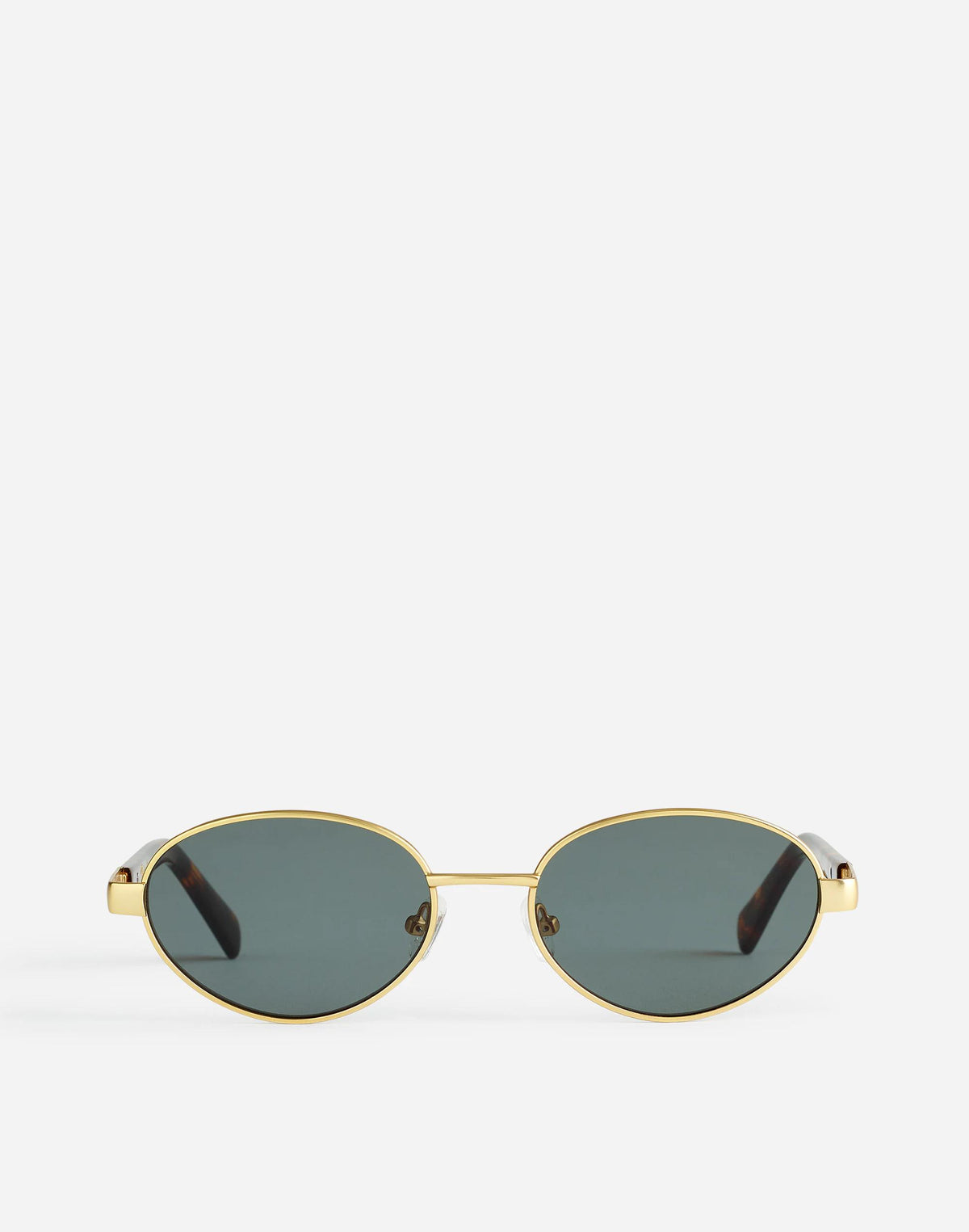 Wire Frame Oval Sunglasses