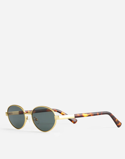 Wire Frame Oval Sunglasses