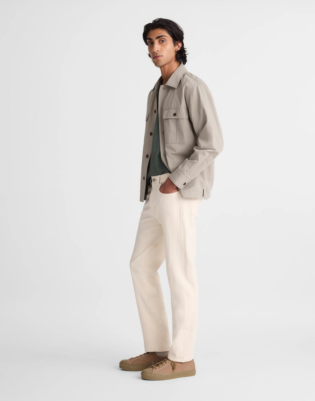 Relaxed Taper Jeans in Comfort Selvedge