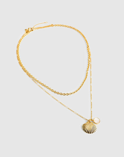 Two-Pack Mother-of-Pearl Necklace Set