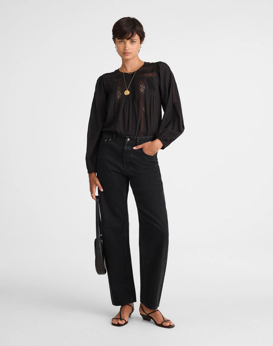 The Tall Darted Barrel-Leg Jean